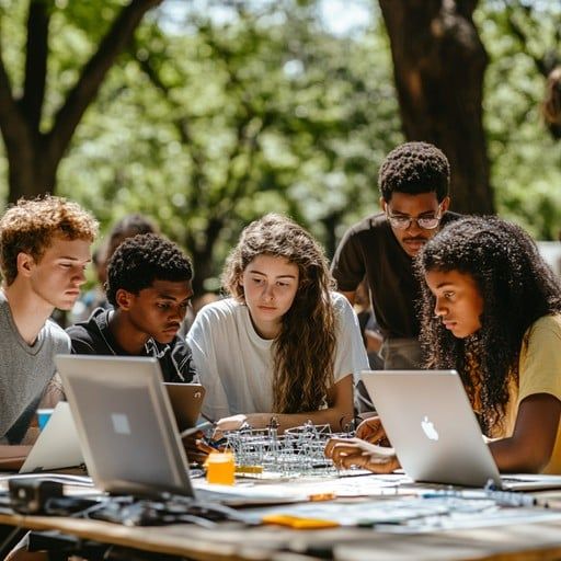 Global academic collaboration network visualization